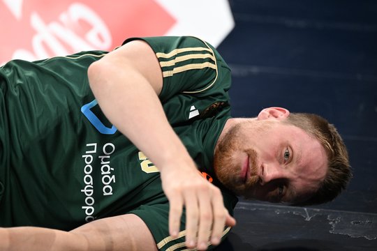 „Panathinaikos“ išregistravo M. Grigonį iš savo sudėties Graikijos čempionate