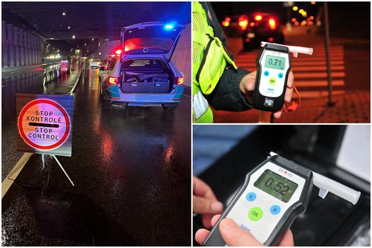 Policininkė, BPC specialistas ir karys sėdo girti prie vairo – vienu atveju pradėtas ikiteisminis tyrimas