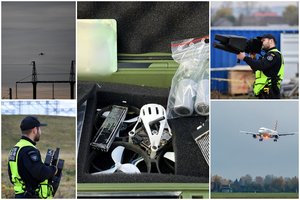 Pareigūnai greta Vilniaus oro uosto sulaikė draudžiamoje vietoje droną pakėlusį vyrą