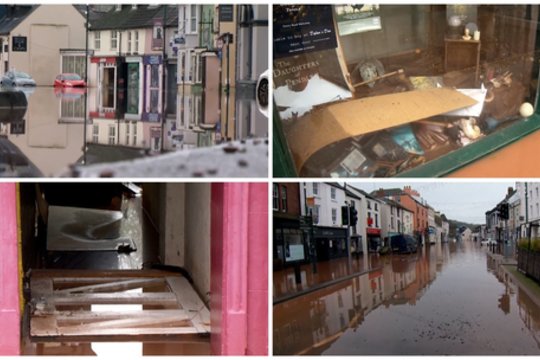 Po audros JK skaičiuojami nuostoliai: užtvindytos gatvės, užlieti namai