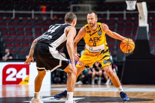 AEK su dviem lietuviais nepasigailėjo „Maroussi“