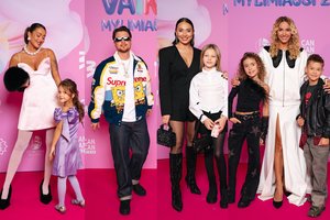 Praūžė apdovanojimai „Vaikų mylimiausi“: rožiniu kilimu žengė ir Karolina Meschino bei OG Version