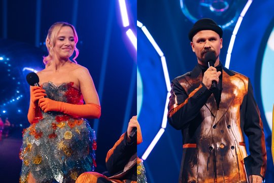 Apdovanojimuose „Vaikų mylimiausi“ – netikėtumas: G. Glemžaitę ir A. Bružą apipylė lipnia mase