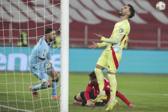 Ispanija pasaulio atrankoje nepraleido dar nė vieno įvarčio, tačiau dar kelialapio neturi