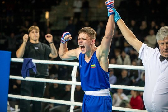 Šimtajame šalies čempionate Kėdainiuose išaiškinti geriausi Lietuvos boksininkai