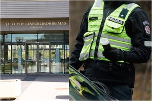 Policijai įkliuvo girtas prie vairo sėdęs Seimo kanceliarijos darbuotojas