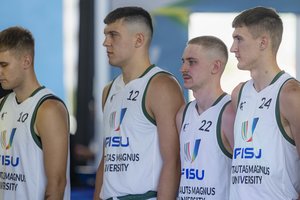 Grupės etape neklupę VDU 3x3 krepšininkai – pasaulio studentų čempionato ketvirtfinalyje