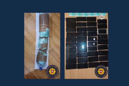 Alytaus kalėjimo kaliniams bandyta permesti didelę partiją telefonų – reikalai pakrypo ne taip, kaip siuntėjai tikėjosi