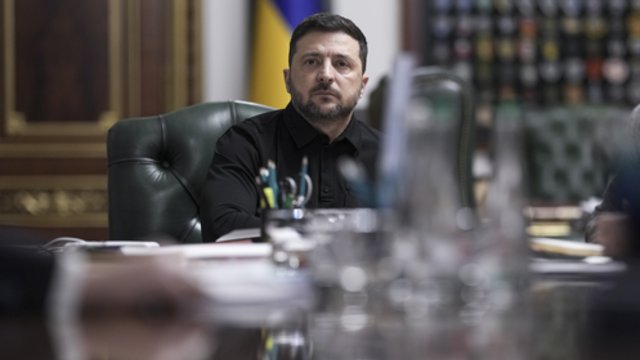 Po mirtinų smūgių Kyjive – V. Zelenskio kreipimasis į partnerius: prašo daugiau oro gynybos