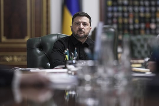 Po mirtinų smūgių Kyjive – V. Zelenskio kreipimasis į partnerius: prašo daugiau oro gynybos