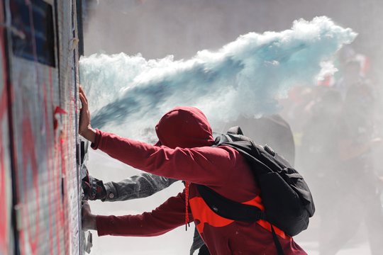 Meksike protestuose prieš nusikalstamumą sužeisti 120 žmonių