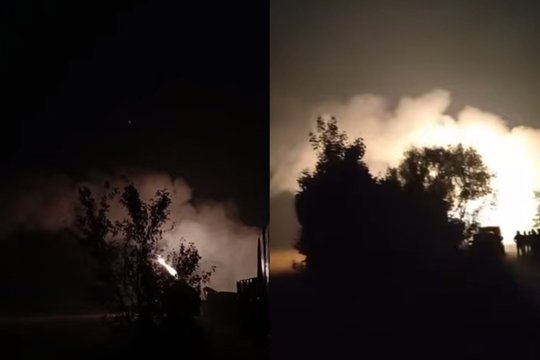 Karas Ukrainoje. Rusai skelbia apie užimtas dar dvi teritorijas Ukrainos pietuose