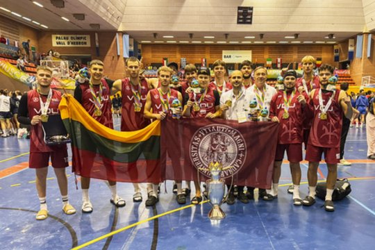 VDU krepšininkai triumfavo dešimtajame tarpuniversitetiniame WIUC pasaulio čempionate