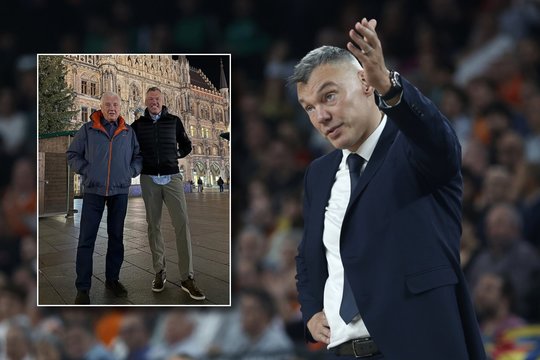 Šarūnas Jasikevičius įsiamžino su retai matomu tėčiu: paminėjo svarbią progą