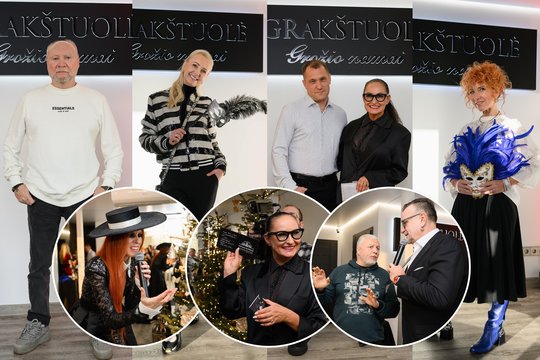 Kaune įsikūrusiame grožio salone – trankus eglutės įžiebimas: atvyko būrys žinomų veidų