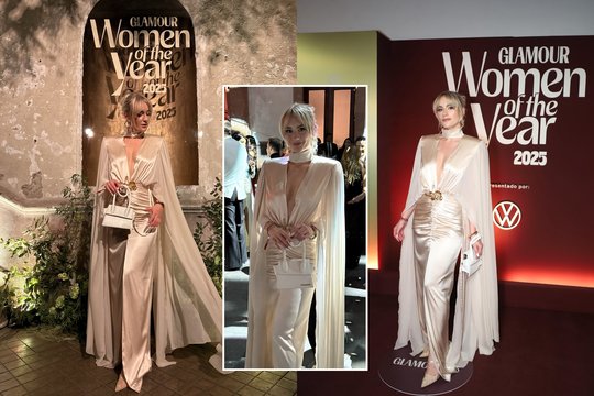 Lietuvė suspindo Meksikoje vykusiame „Women of the Year“ renginyje: lietuvių dizainerių darbai pavergė „Vogue“ žurnalistus ir mados elitą