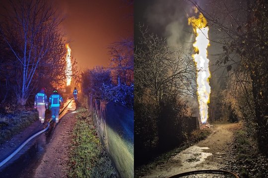 Krokuvoje – didelis dujų nuotėkio sukeltas sprogimas