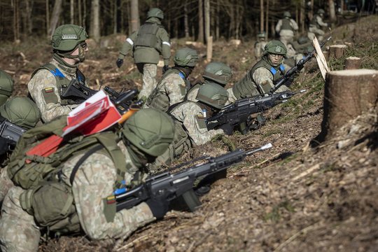 Daugiau nei 500 jaunuolių savo noru pradeda tarnybą Lietuvos kariuomenėje