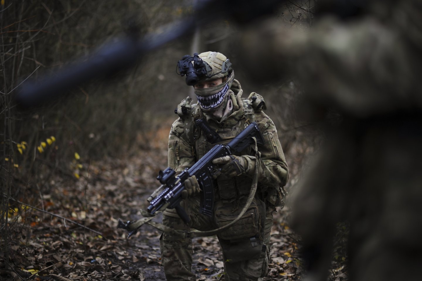 Karas Ukrainoje.<br>EPA-ELTA nuotr.