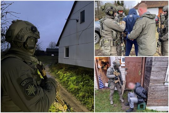 Jungtinės teisėsaugos pajėgos sudavė smūgį kontrabandos oro balionais gabentojams