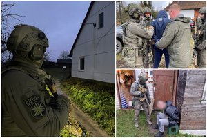 Jungtinės teisėsaugos pajėgos sudavė smūgį kontrabandos oro balionais gabentojams