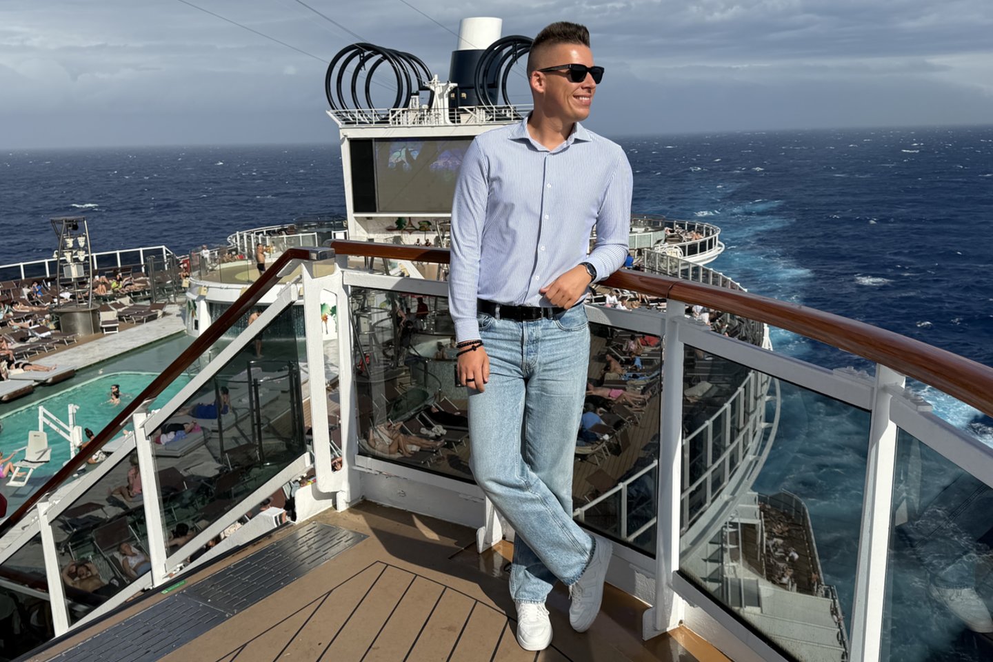 O visai neseniai Makalius sulaukė ypatingo įvertinimo Lietuvos keliautojams – parvežė pirmosios vietos apdovanojimą: iš visų Baltijos šalių būtent lietuviai kruiziniais laivais keliauja daugiausia.<br>Asm. archyvo nuotr.