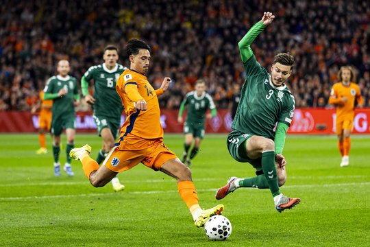 Atranka užbaigta be pergalių – Lietuvos futbolininkai sutriuškinti Nyderlanduose