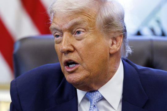 D. Trumpas pasirašys įstatymo projektą dėl sankcijų Rusijai, yra tik viena sąlyga