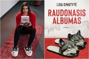 Romano „Raudonasis albumas“ autorė L. Simutytė: „Tikiu, kad panašūs dalykai lipdė ne mane vieną“