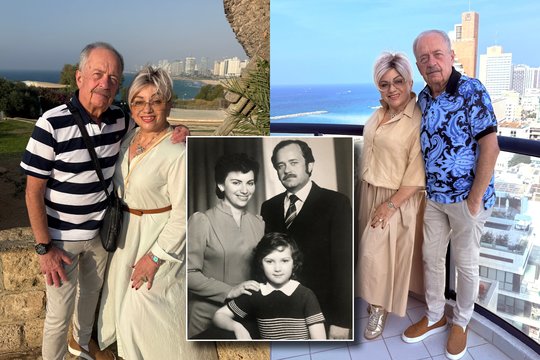 Jelena ir Feliksas Tulčinai metalines vestuves atšventė Izraelyje: paviešino unikalų kadrą