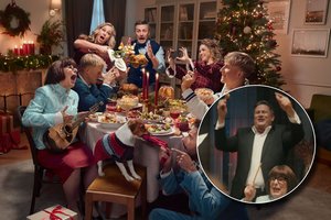 „Tele2“ kalėdinė kampanija kviečia mėgautis šurmuliu su savais: uždainavo ir Merūnas