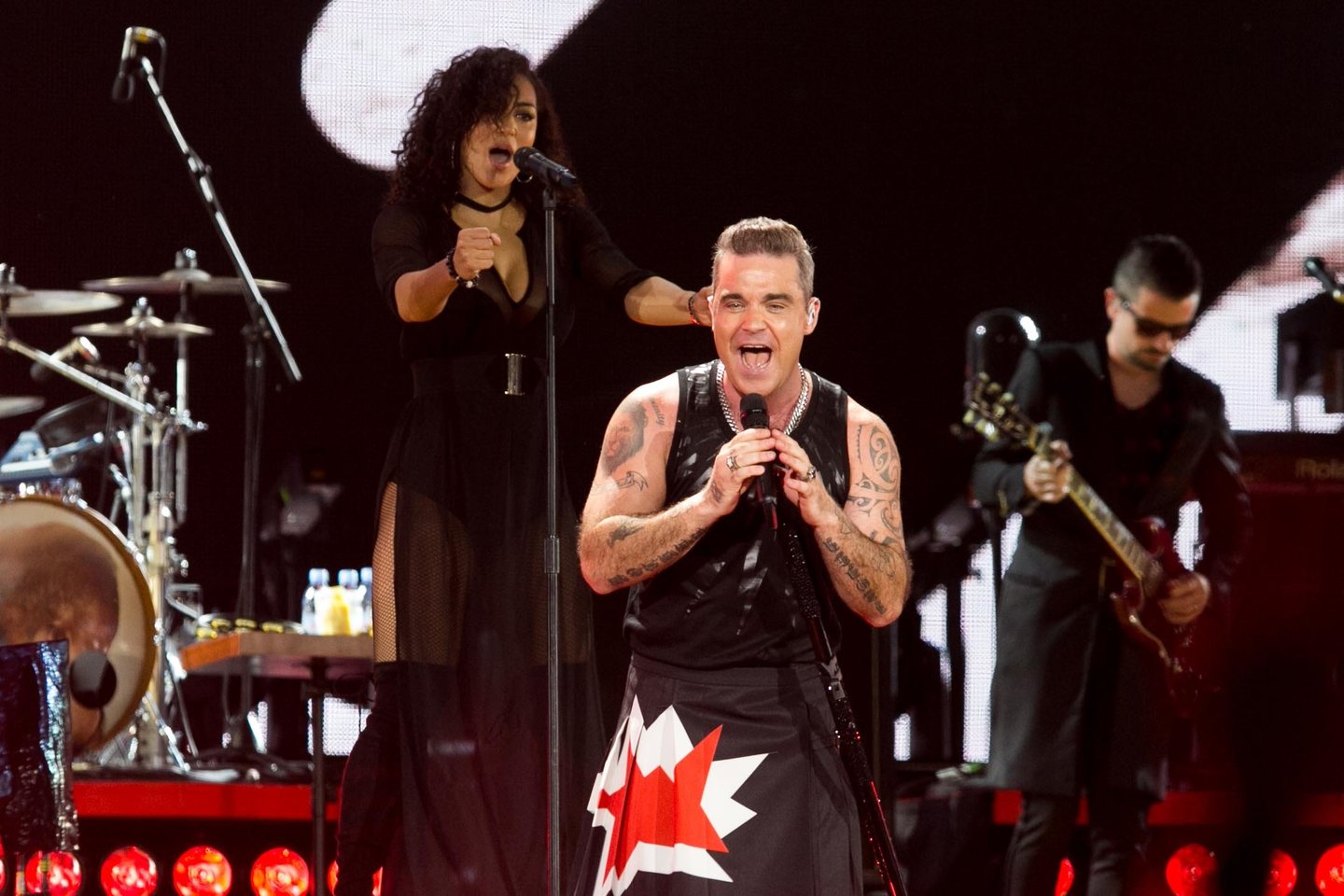 Robbie Williamsas.<br>T.Bauro nuotr.