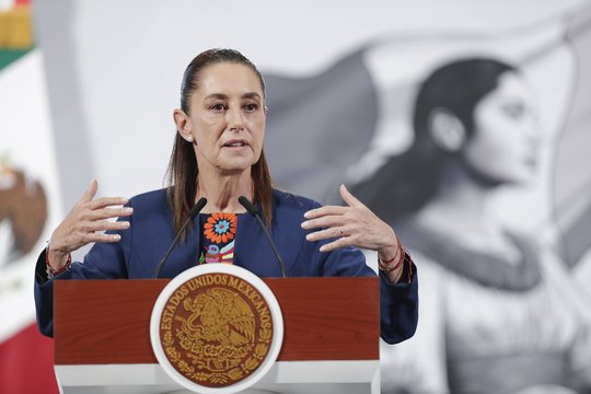 C. Sheinbaum: JAV smūgių Meksikos teritorijoje, kuriais būtų siekiama kovoti su narkotikais, nebus