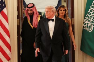 D. Trumpas stojo ginti Saudo Arabijos princą dėl žurnalisto žmogžudystės: „Taip jau nutiko“