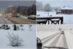 Sunku patikėti, kaip atrodo dalis Lietuvos: kol kitur žaliuoja žolė, čia – gūdi žiema