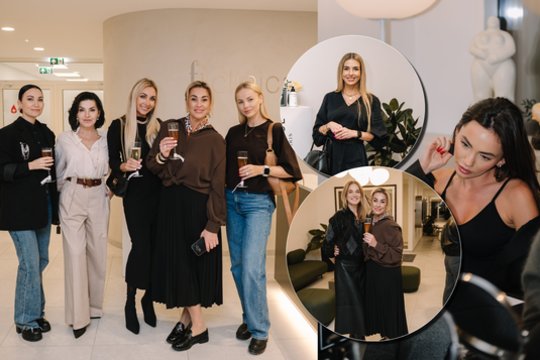 Kosmetikos pristatyme – būrys žinomų moterų: pasirodė be makiažo