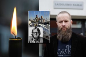 Keliautojas Aurimas Mockus išgyvena netektį