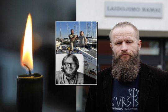 Keliautojas Aurimas Mockus išgyvena netektį