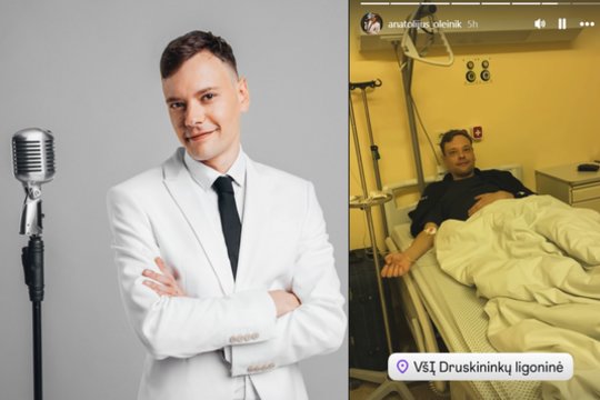 Anatolijus Oleinikas atsidūrė ligoninėje