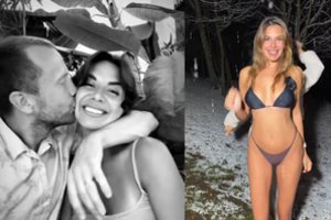 Krepšininko L. Lekavičiaus žmona sprogdina socialinius tinklus: sniego fone – kaitinanti jos figūra