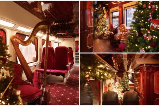 Lietuvos geležinkeliai vėl kuria šventinę atmosferą keleiviams: pasijusite lyg kalėdinėje pasakoje