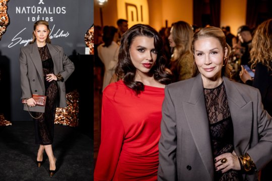 Iškilmingame renginyje visų akys krypo į Dainą Bosas: rinkosi subtiliai atvirą derinį