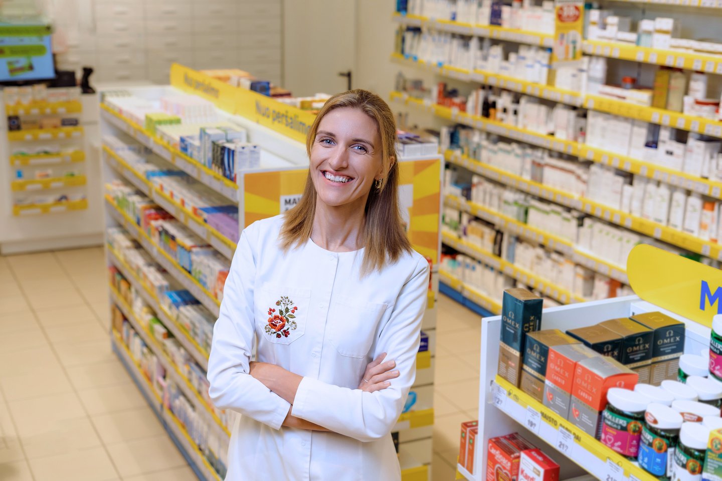 vaistininkė Ieva Sauserytė<br>Pranešimo spaudai nuotr.