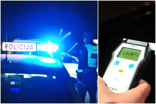 Nuo kelio nuskriejusiame „Volvo“ Ukmergės r. rasti miegantys du prisigėrę vyrai – tyrimo perspektyvos labai miglotos