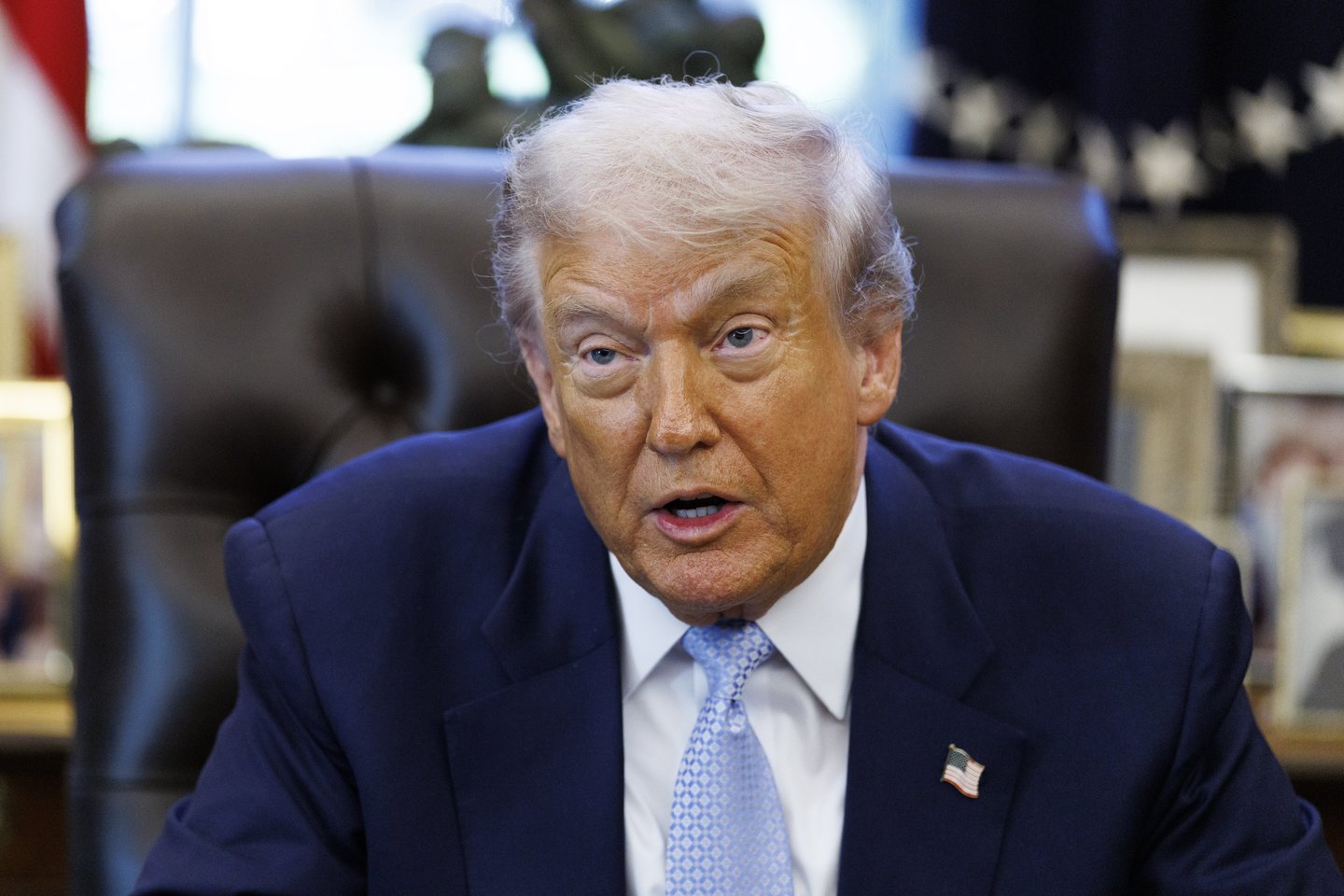 Donaldas Trumpas.<br>EPA-ELTA nuotr.