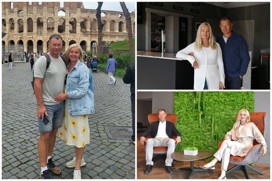 Molėtų verslininkas Stasys Vytas: „Su kuo daugiau gali dalintis pinigais, jei ne su žmona?“