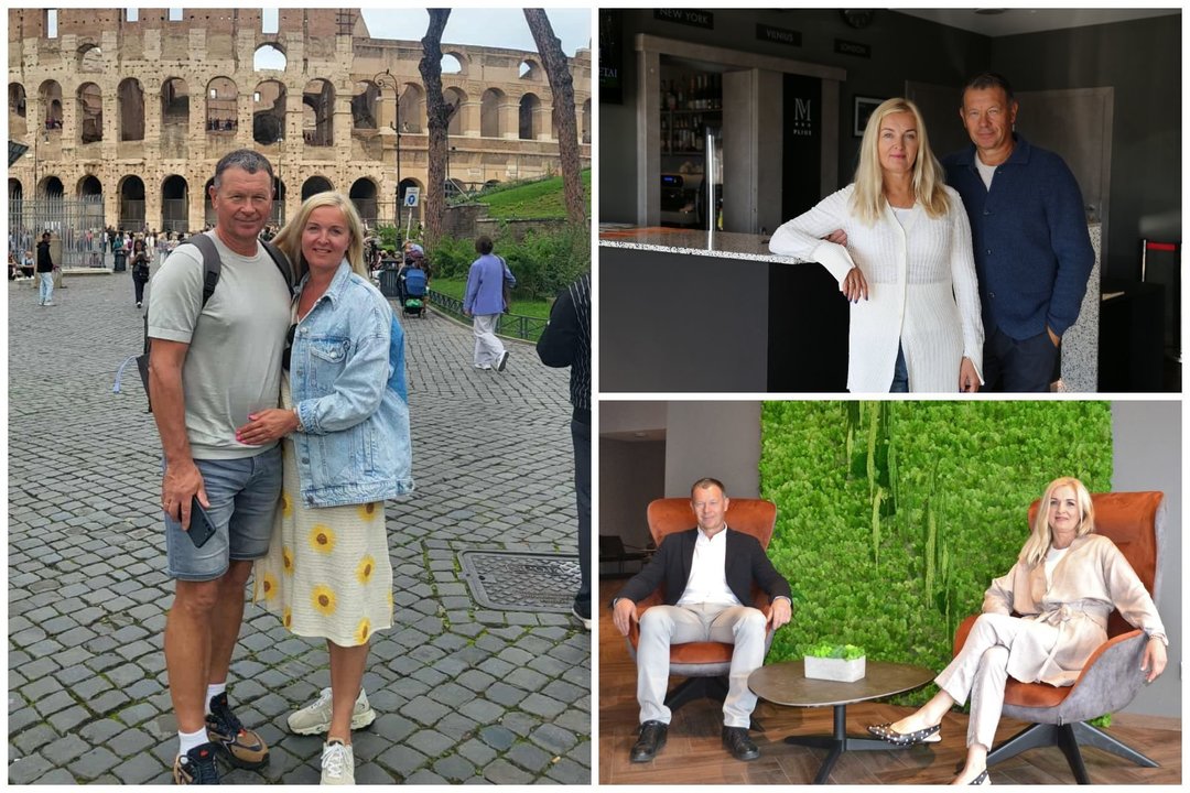 Molėtų verslininkas Stasys Vytas: „Su kuo daugiau gali dalintis pinigais, jei ne su žmona?“