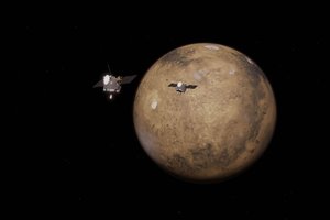 Elono Musko konkurento raketa sėkmingai paleido mažuosius Marso palydovus