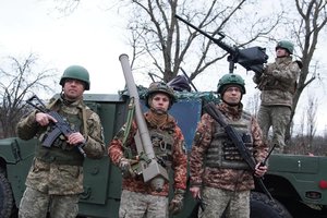 Įspūdinga: skelbia, kad Rusijos kruizinę raketą ukrainiečiai perėmė rankine nešiojama sistema