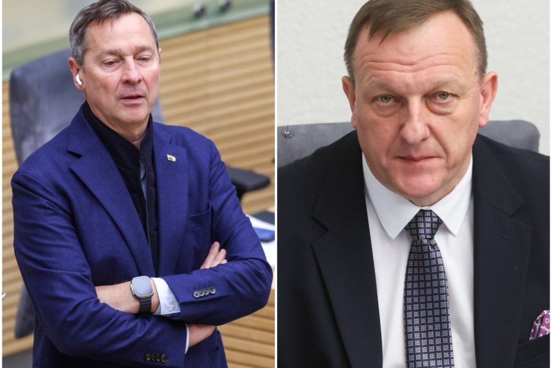 Po A. Zuoko klausimo dėl sienų uždarymo – emocingas vidaus reikalų ministro protrūkis